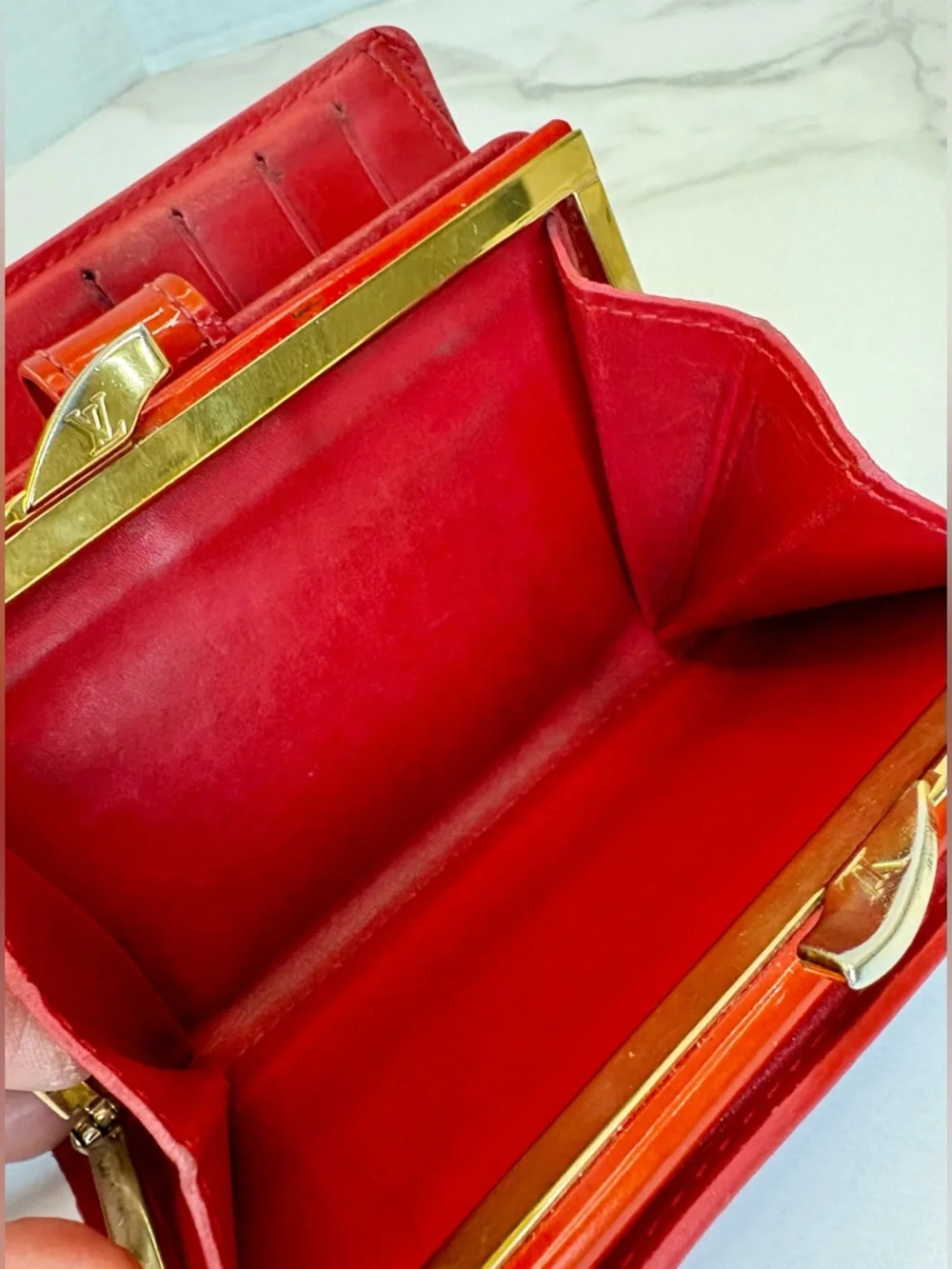 Louis Vuitton Monogram Vernis French Purse Wallet - Picture 5 of 13